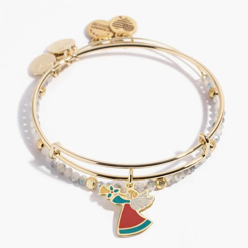 Holiday Angel Charm Bangle, Set of 2 sold by Alex and Ani