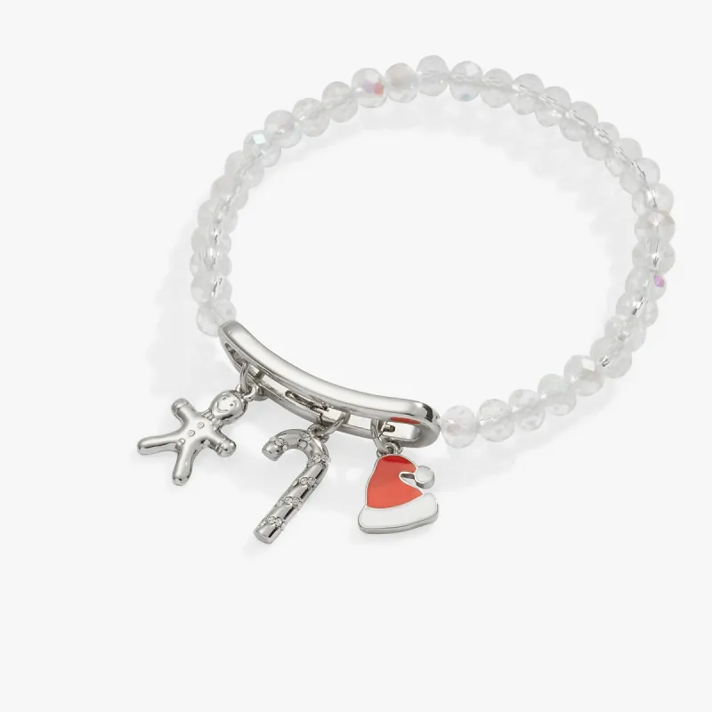 Holiday Mix + Match Charm Stretch Bracelet sold by Alex and Ani