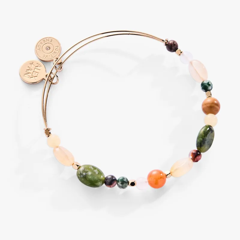 Nugget Semi-Precious Beaded Bangle sold by Alex and Ani