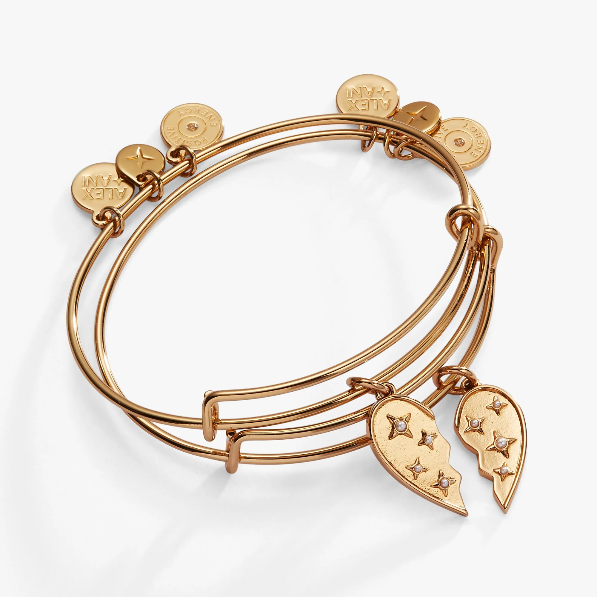 Broken Heart BFF Bangle Set of 2 sold by Alex and Ani