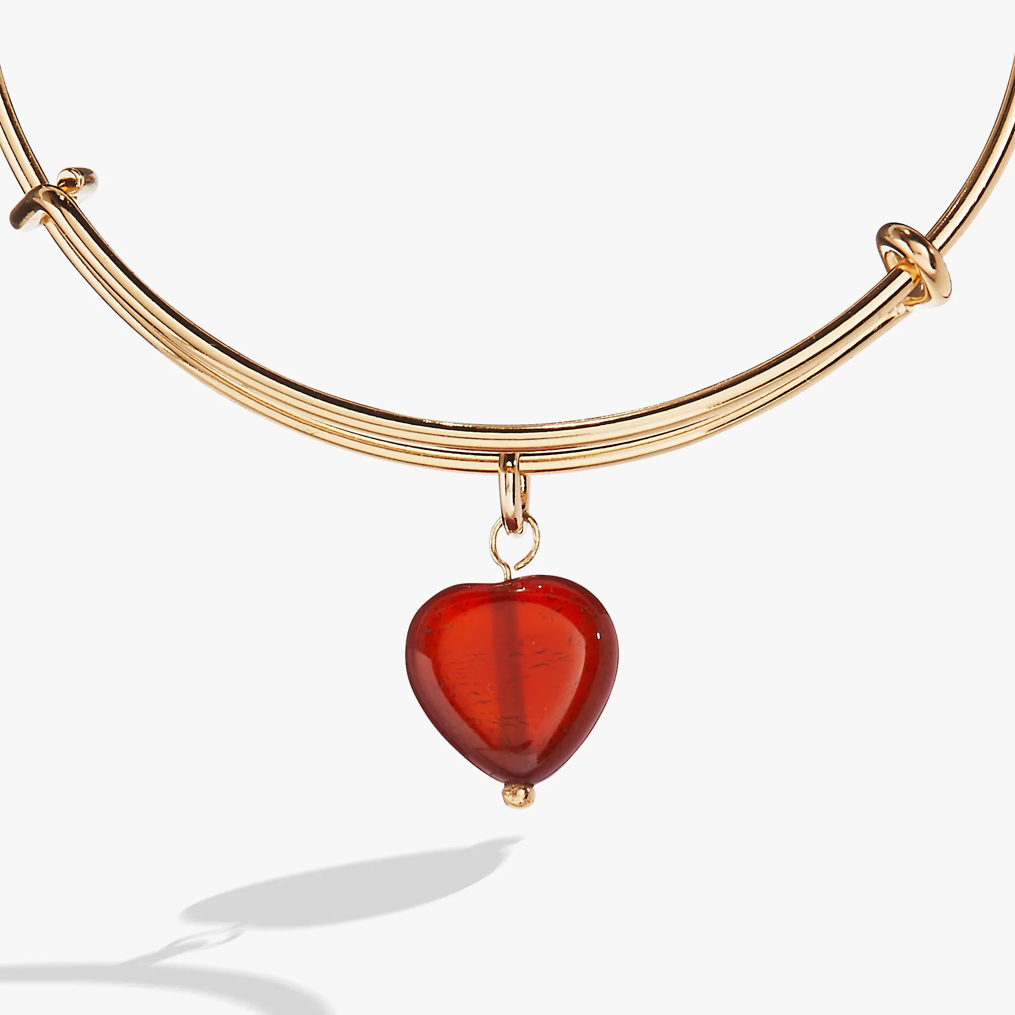 Carved Aventurine Heart Bangle sold by Alex and Ani product image thumbnail 2
