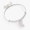 Carved Moonstone Moon Bangle sold by Alex and Ani