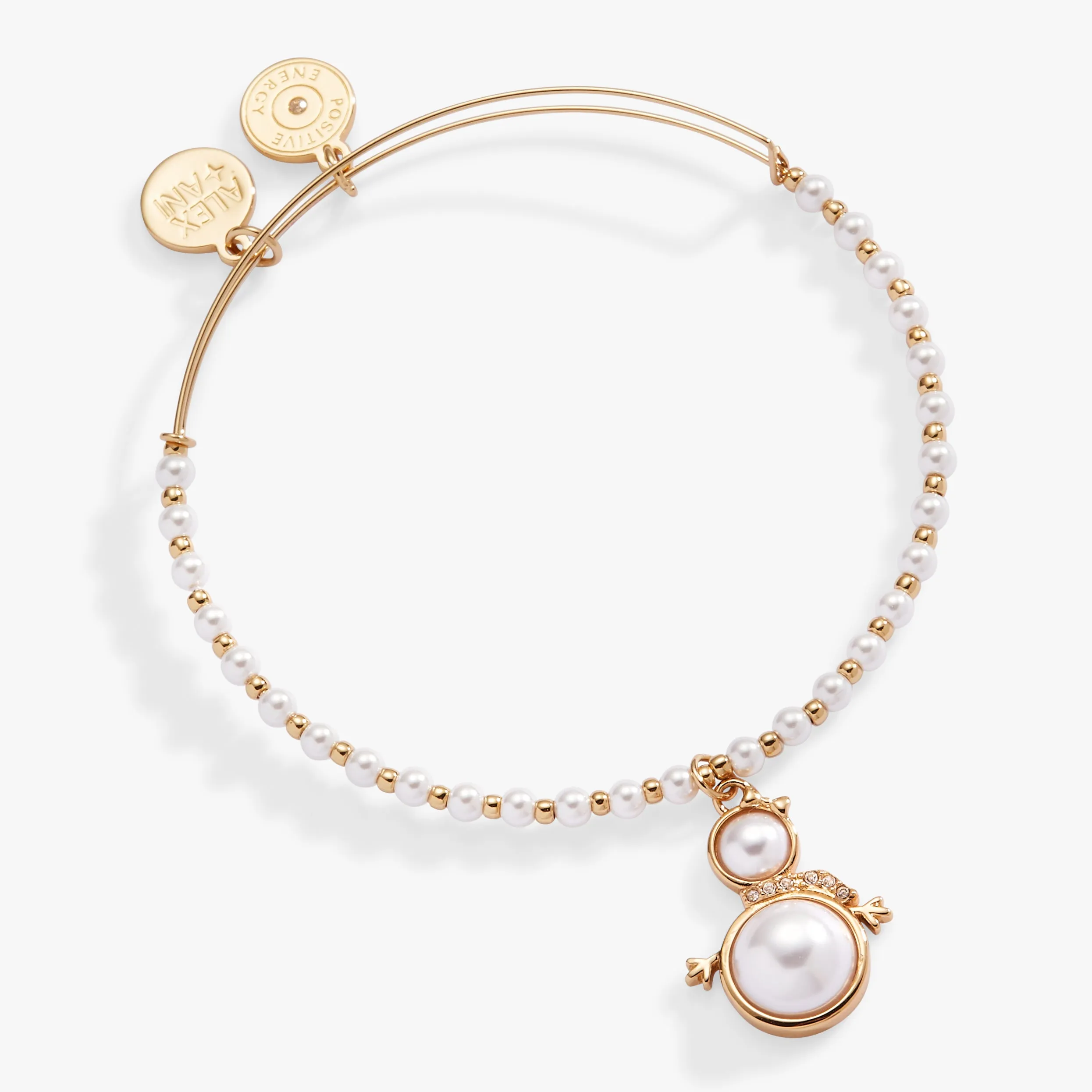Snowwoman Beaded Bangle sold by Alex and Ani