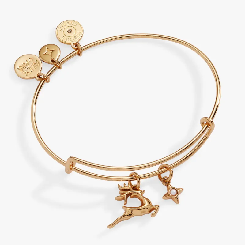 Holiday Reindeer Bangle sold by Alex and Ani