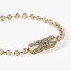 Evil Eye Barrel Closure Bracelet sold by Alex and Ani