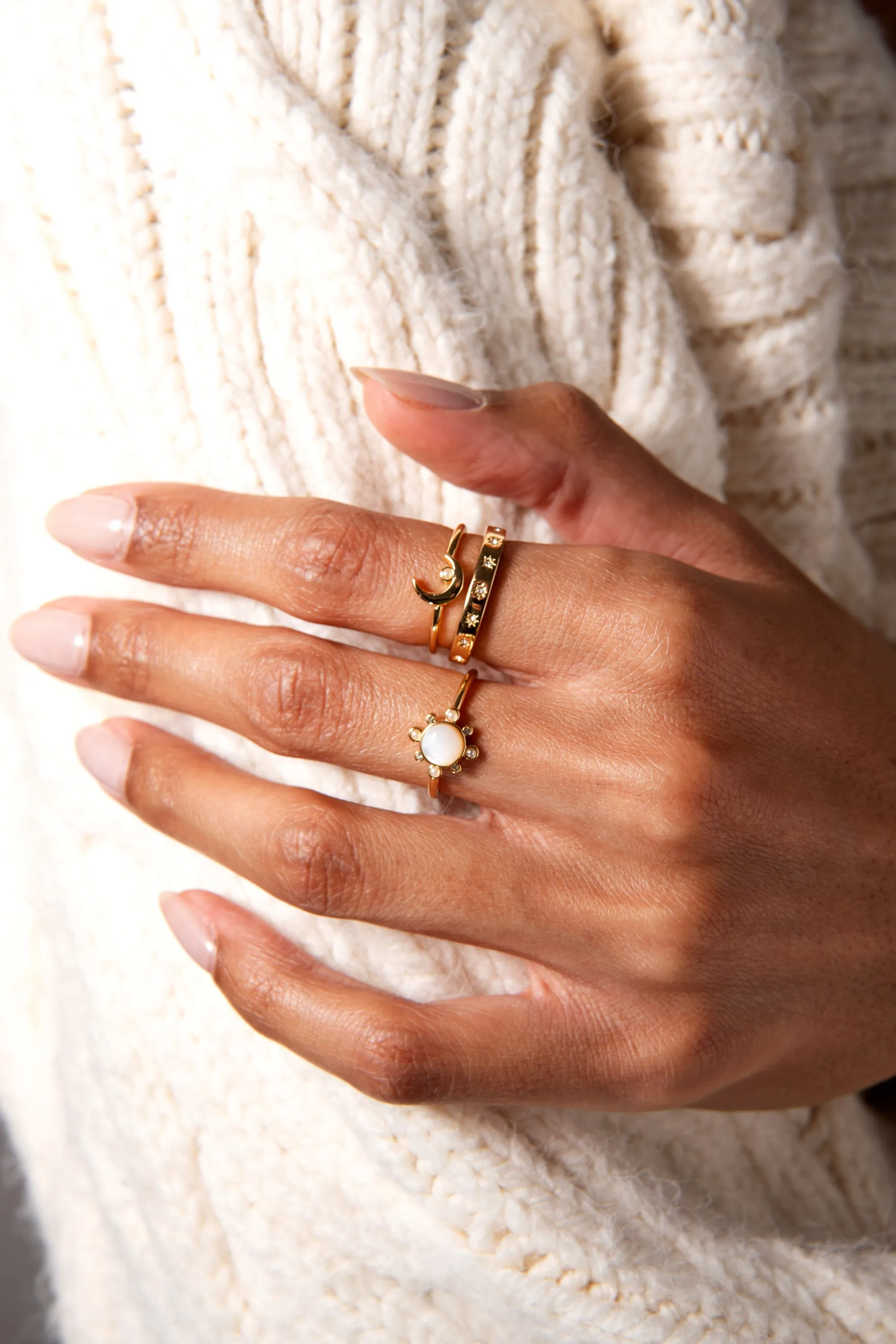 Stargazer Ring Set of 3 sold by Alex and Ani product image thumbnail 2