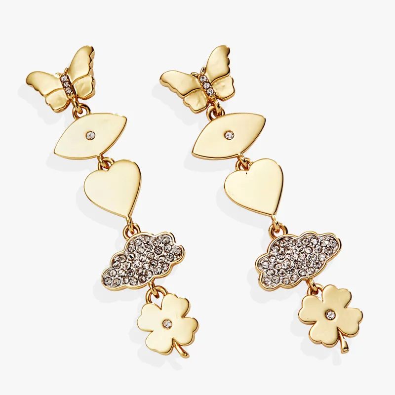 Silver Linings Drop Earrings sold by Alex and Ani