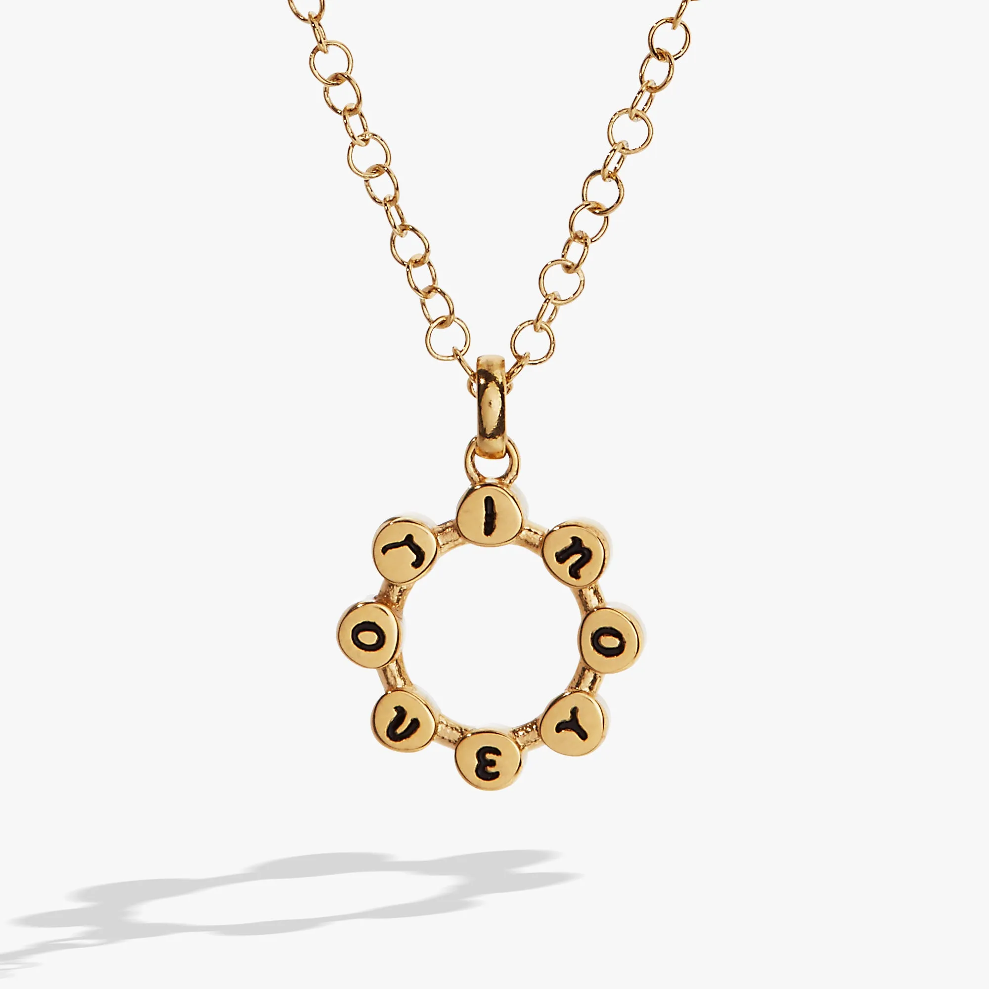 'I Love You' Hidden Message Acrostic Necklace sold by Alex and Ani product image thumbnail 2