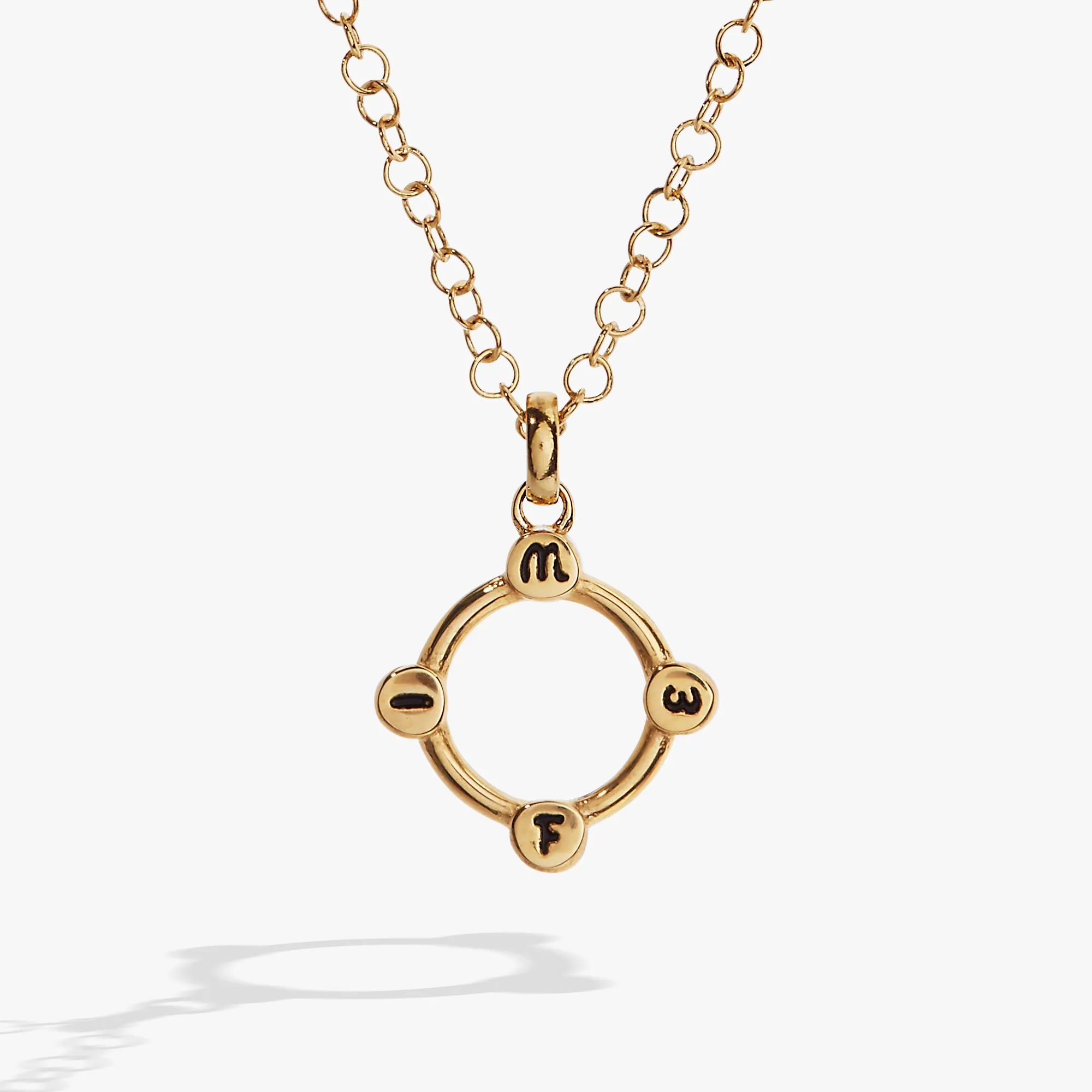 Wife Hidden Message Acrostic Necklace sold by Alex and Ani product image thumbnail 2