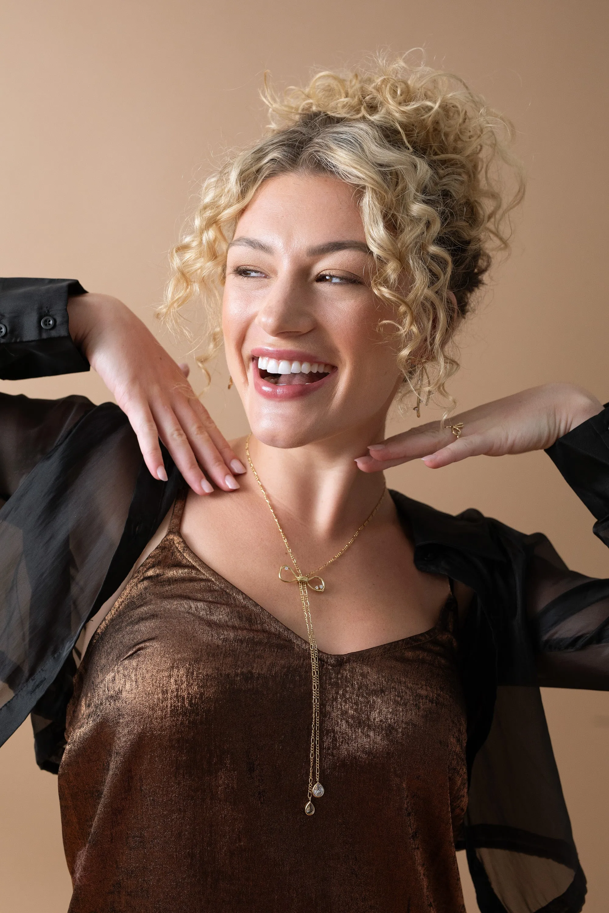 Coquette Bow Necklace sold by Alex and Ani product image thumbnail 5