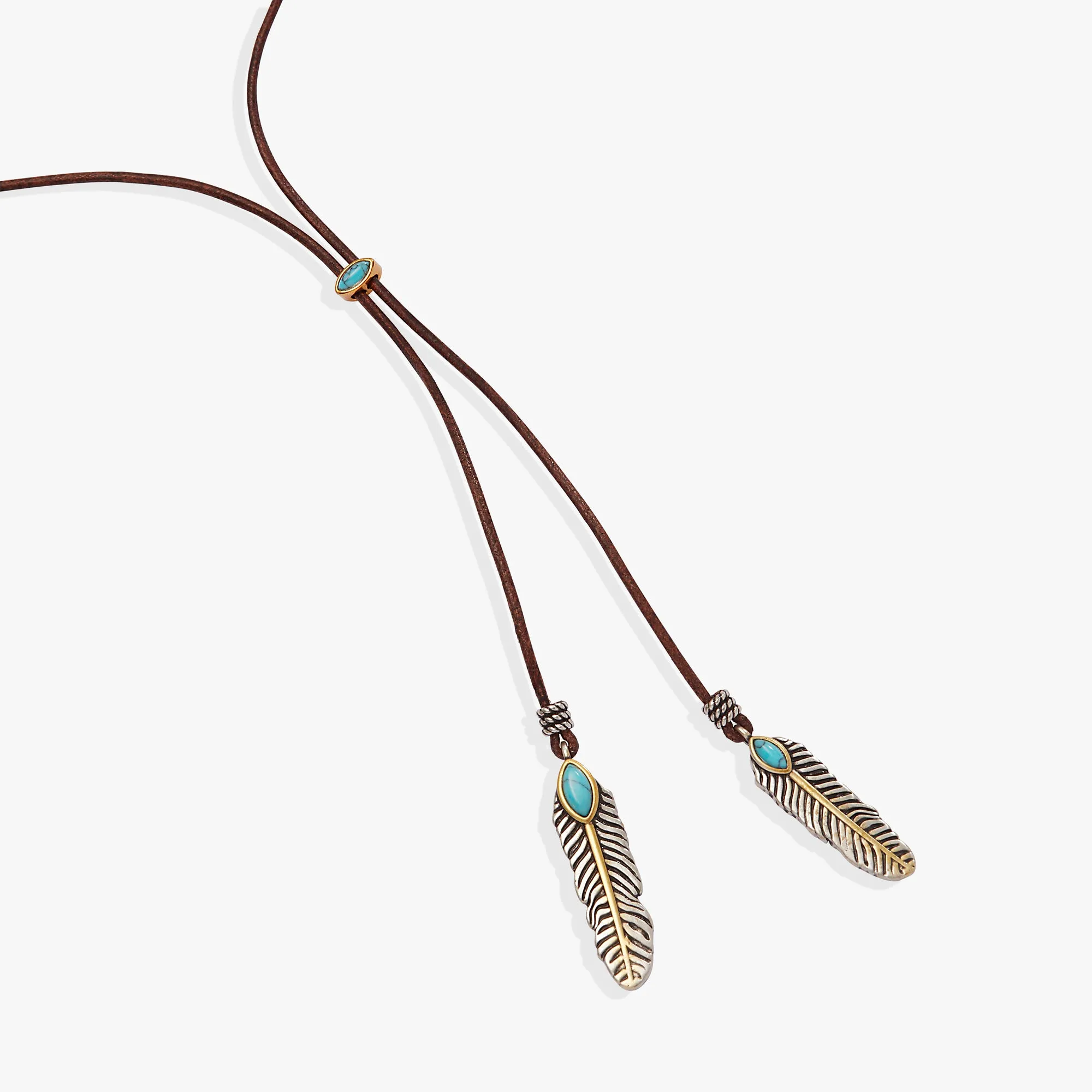 Untamed Turquoise Lariat Necklace sold by Alex and Ani product image thumbnail 3
