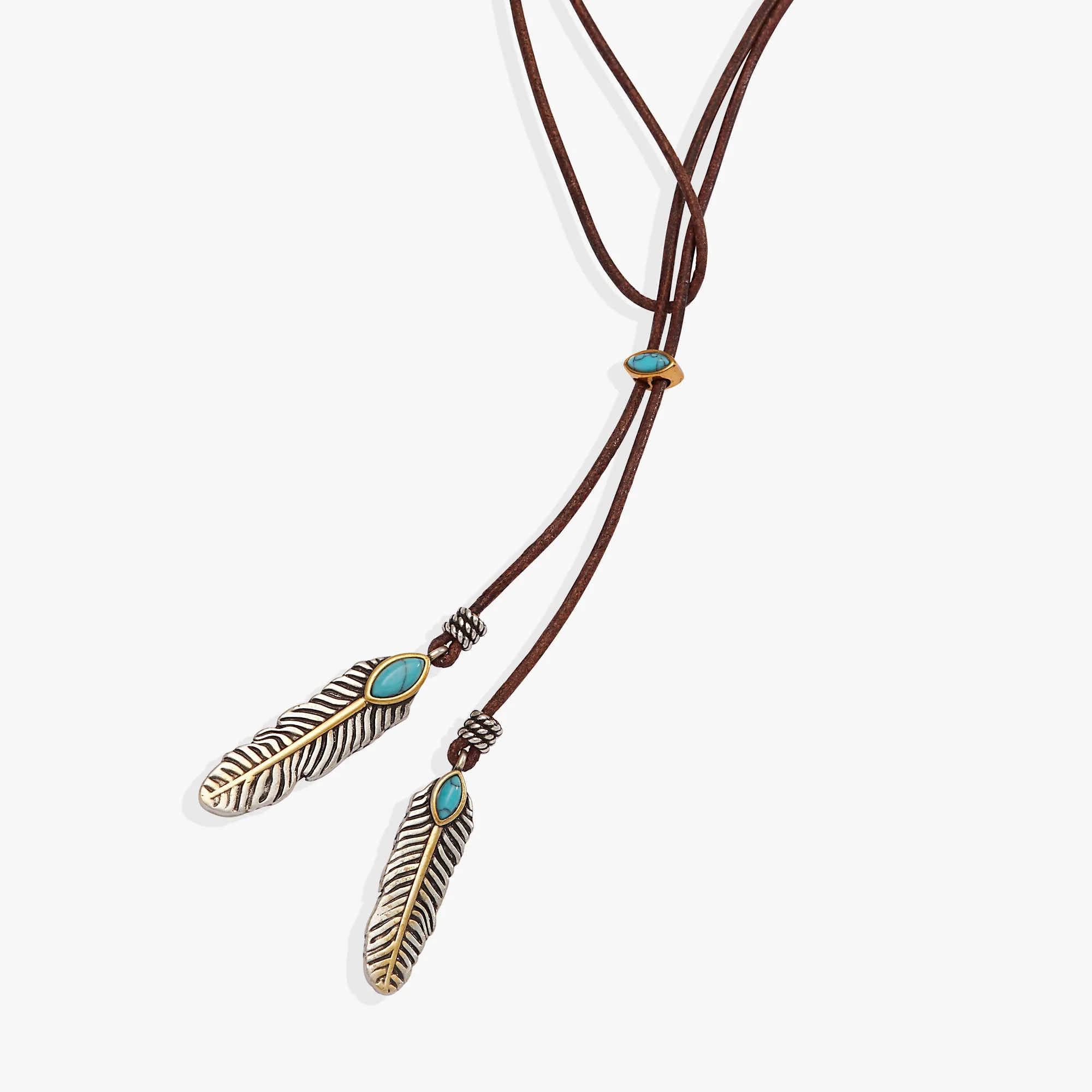 Untamed Turquoise Lariat Necklace sold by Alex and Ani product image thumbnail 2