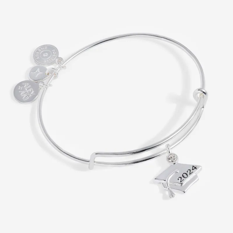 2024 Graduation Cap Charm Bangle sold by Alex and Ani