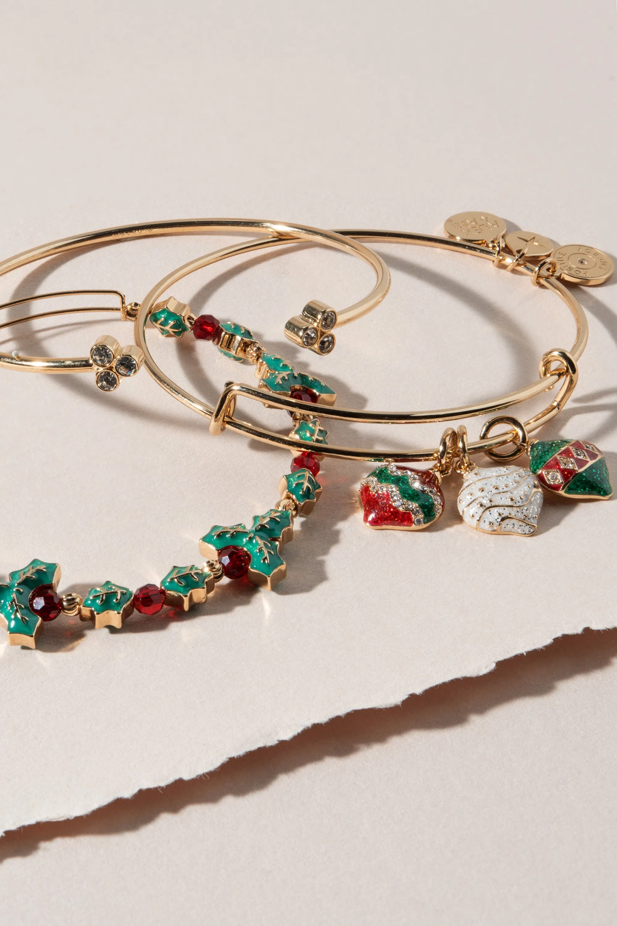 Holiday Gold Bracelet Bundle sold by Alex and Ani