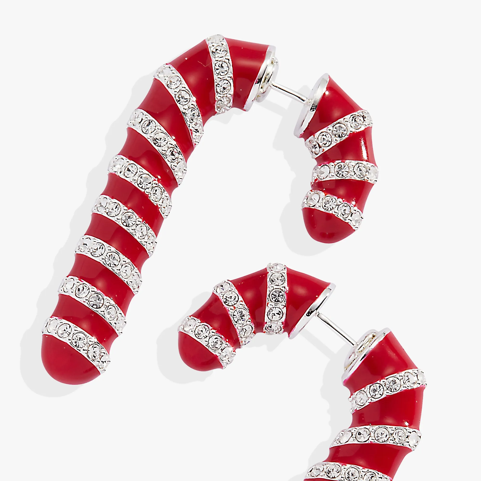 Candy Cane Front-Back Earrings sold by Alex and Ani product image thumbnail 2