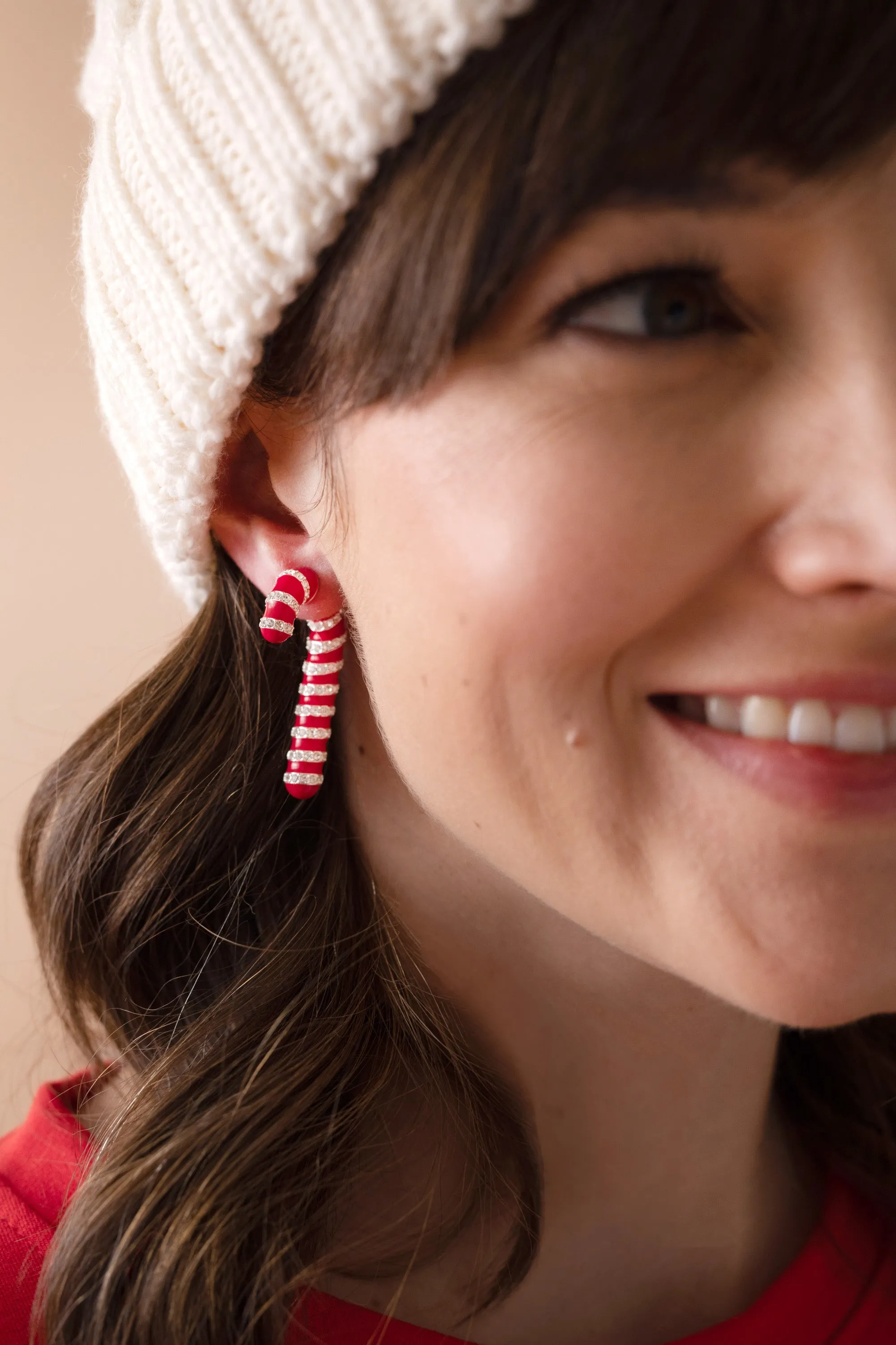 Candy Cane Front-Back Earrings sold by Alex and Ani product image thumbnail 3