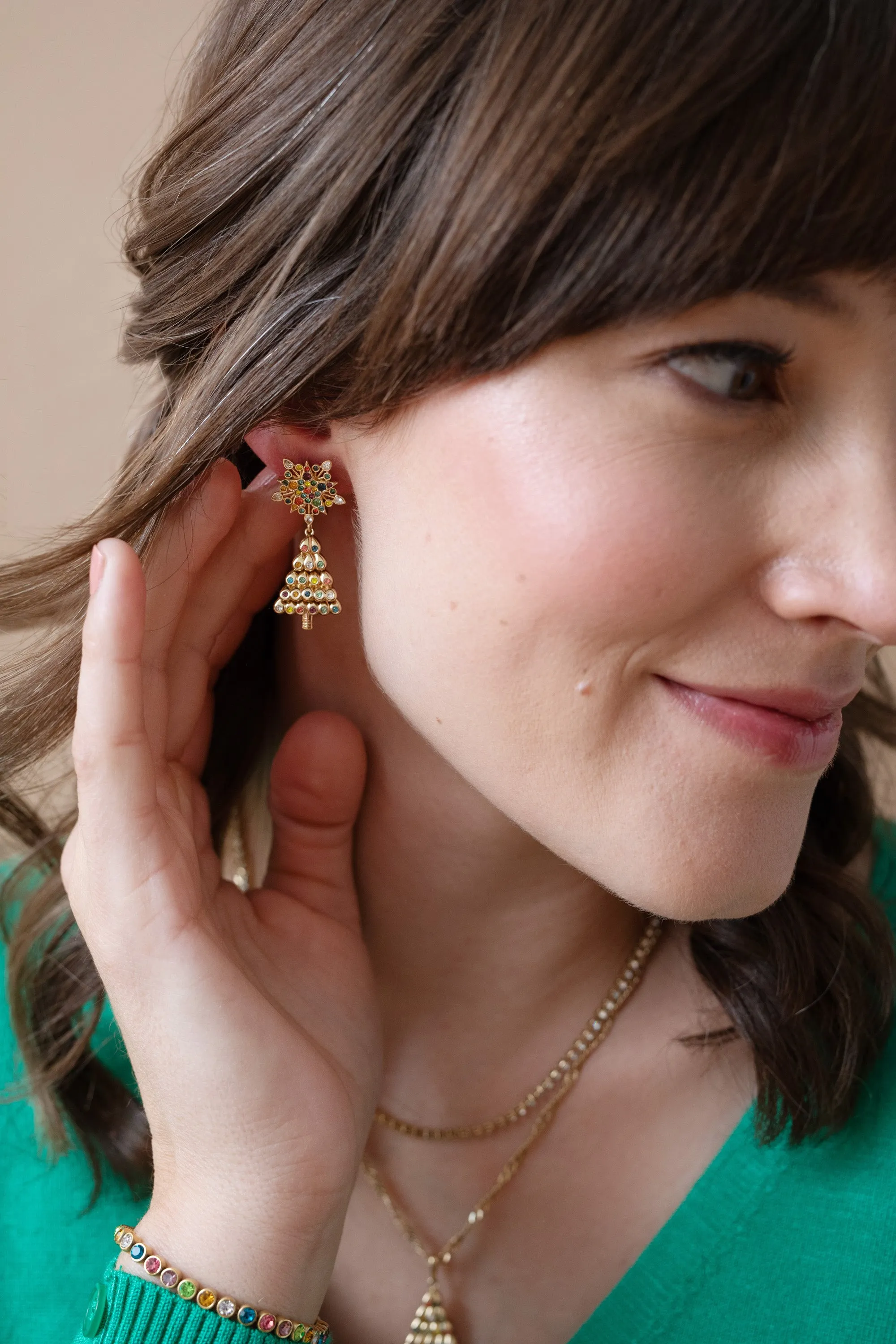 Christmas Tree Drop Earrings sold by Alex and Ani product image thumbnail 5