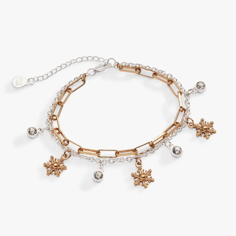 Snowflake Charm Bracelet sold by Alex and Ani