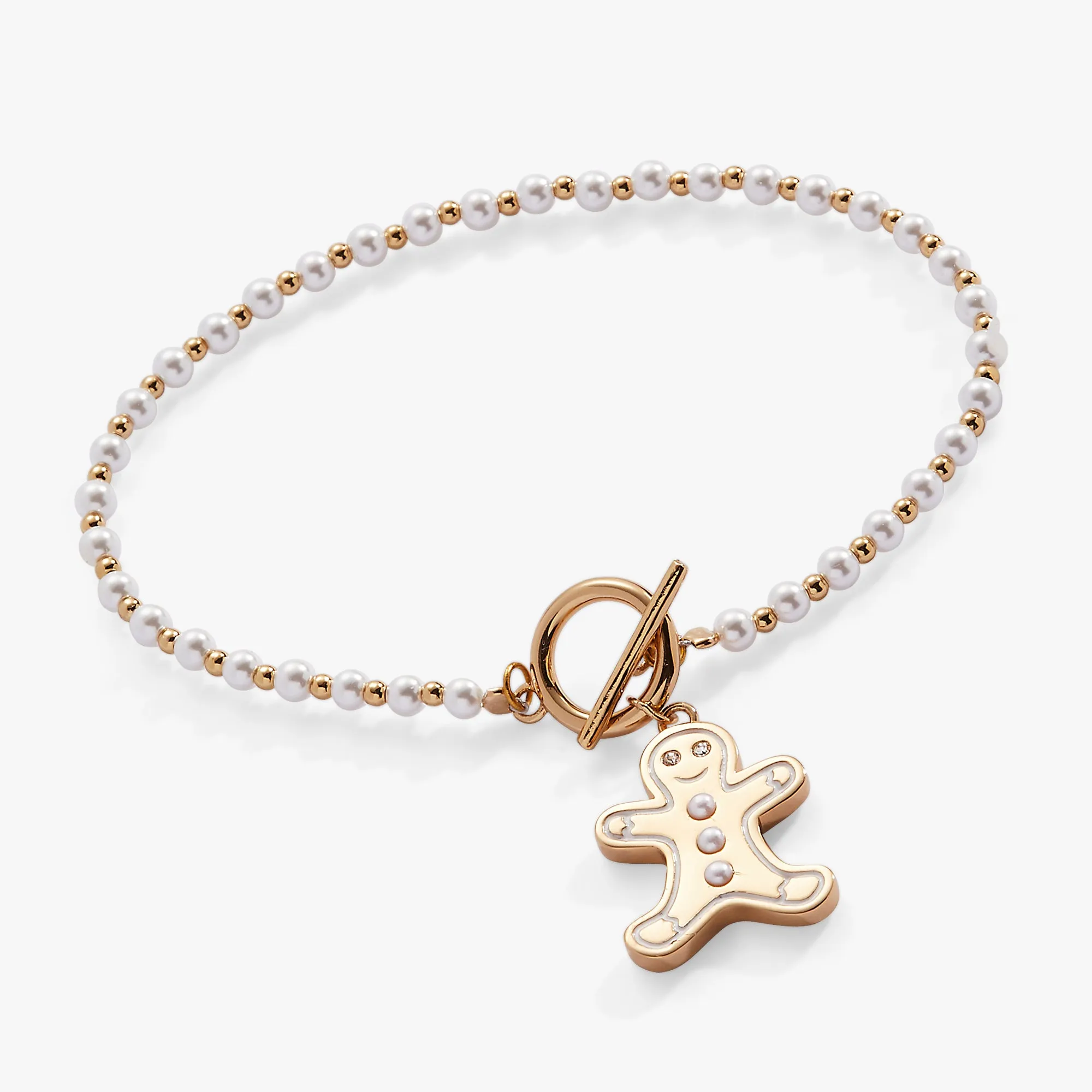 Gingerbread Toggle Bracelet sold by Alex and Ani