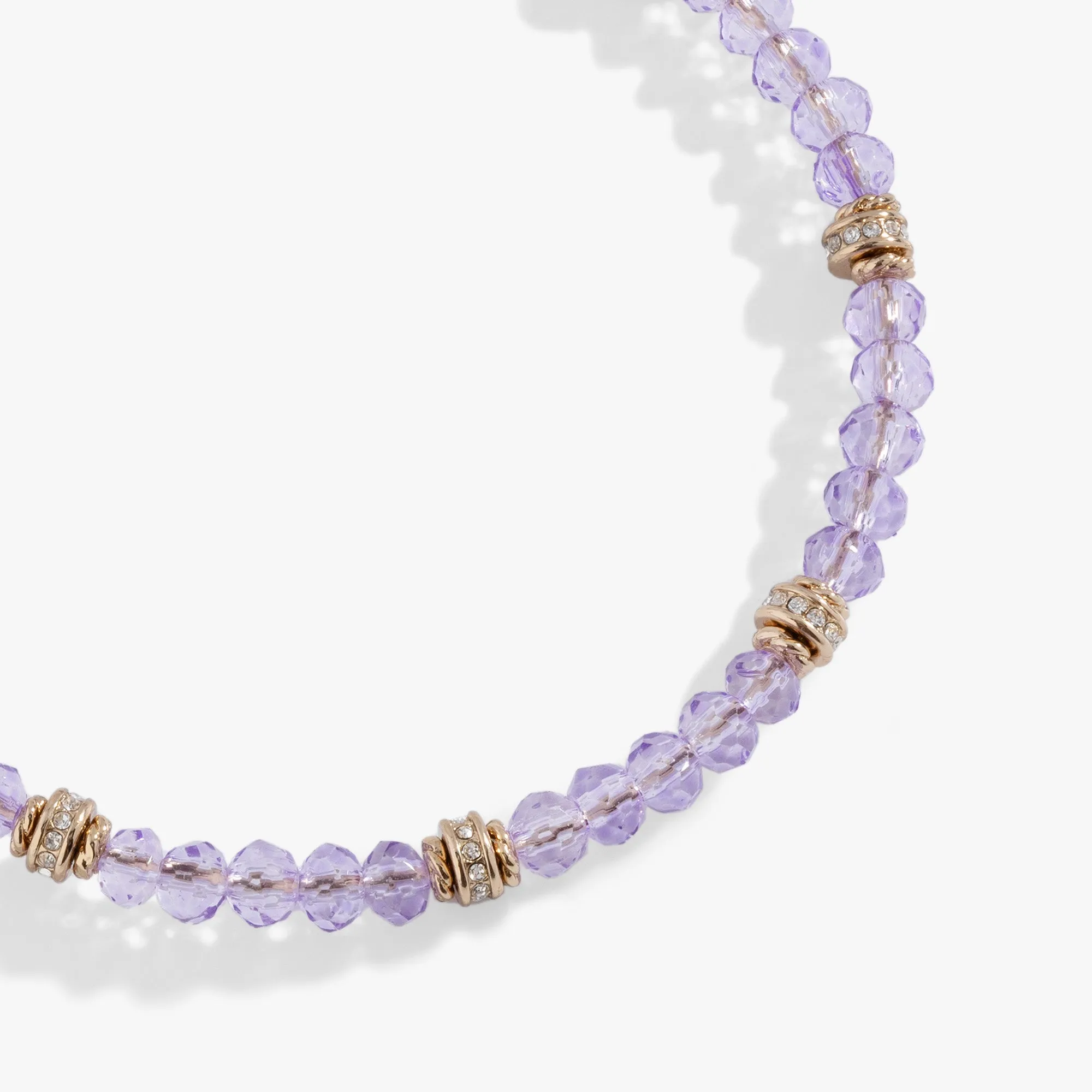 Purple Crystal Beaded Bangle sold by Alex and Ani product image thumbnail 2