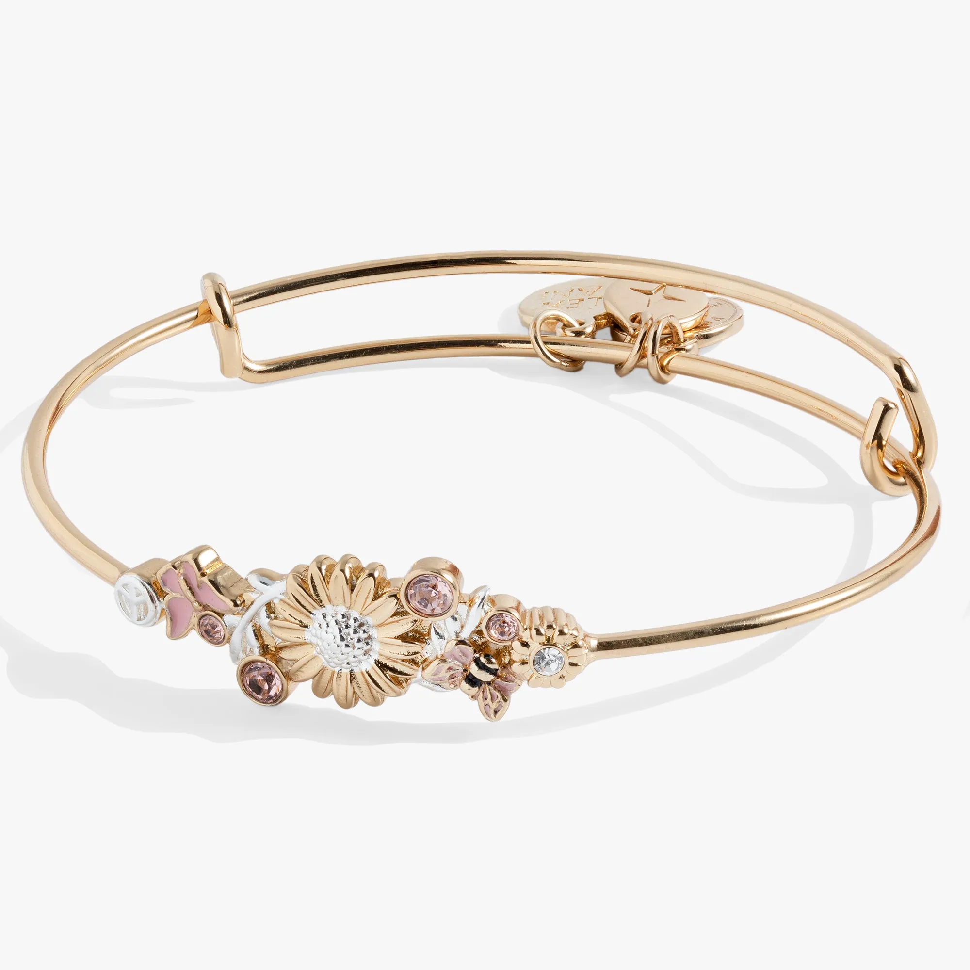 Floral Inline Bangle sold by Alex and Ani