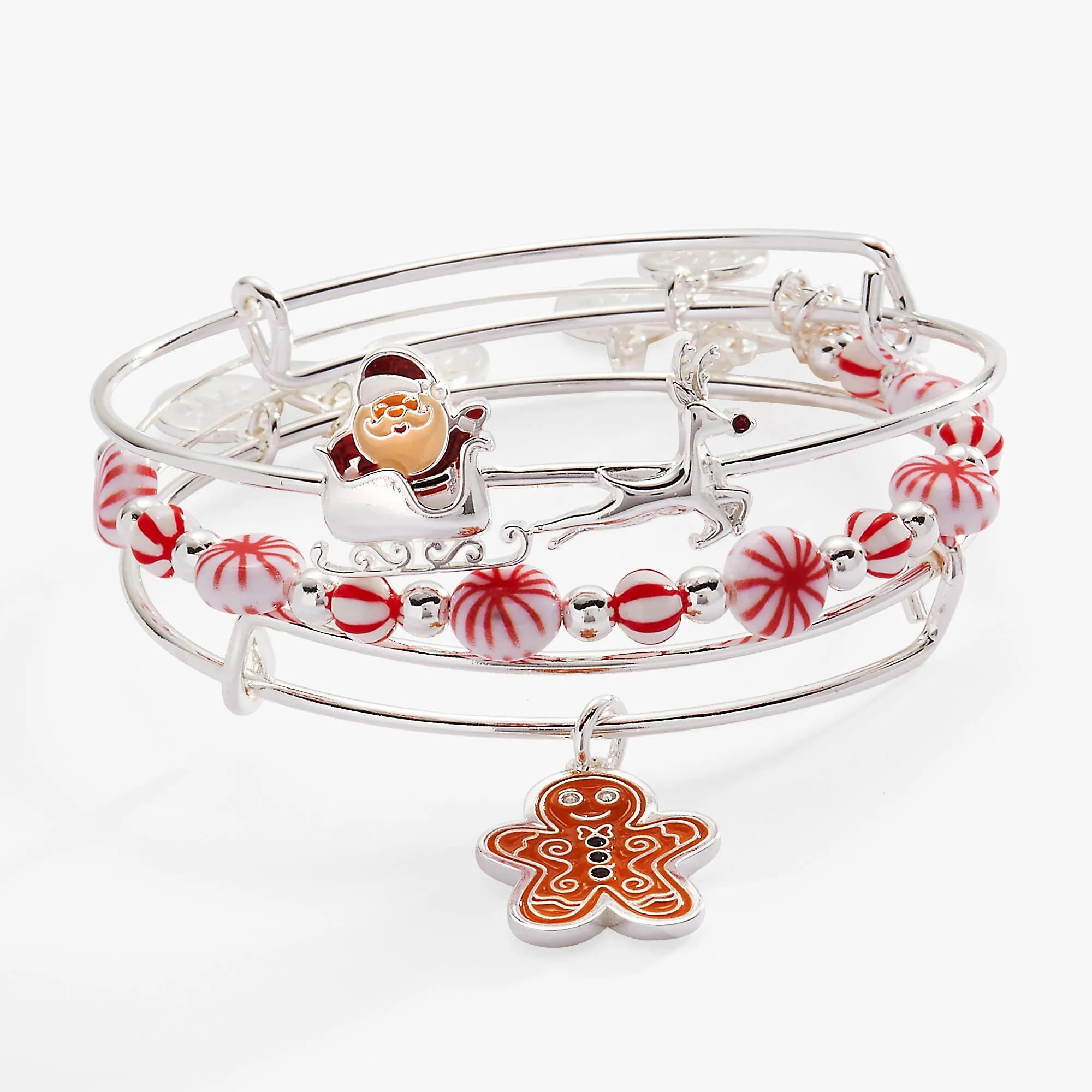 Christmas Bangles Set of 3 sold by Alex and Ani product image thumbnail 2