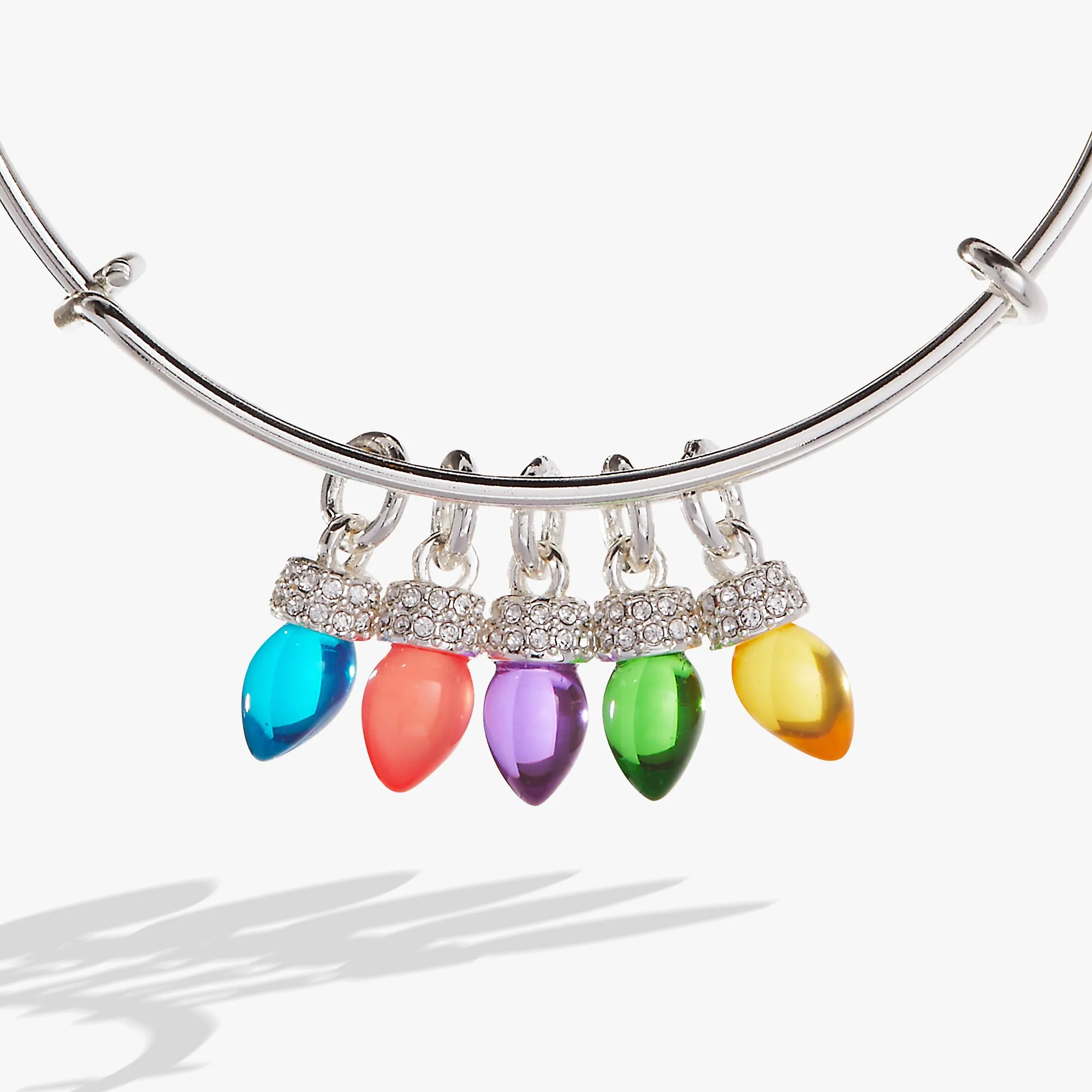 Christmas Light Bulb Charm Bangle sold by Alex and Ani product image thumbnail 2