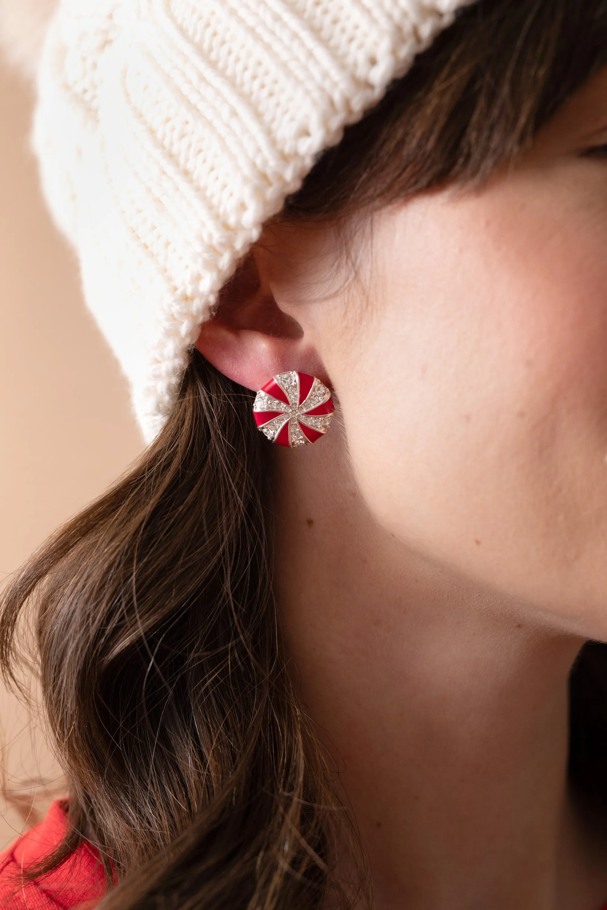 Holiday Peppermint Candy Earrings sold by Alex and Ani product image thumbnail 3
