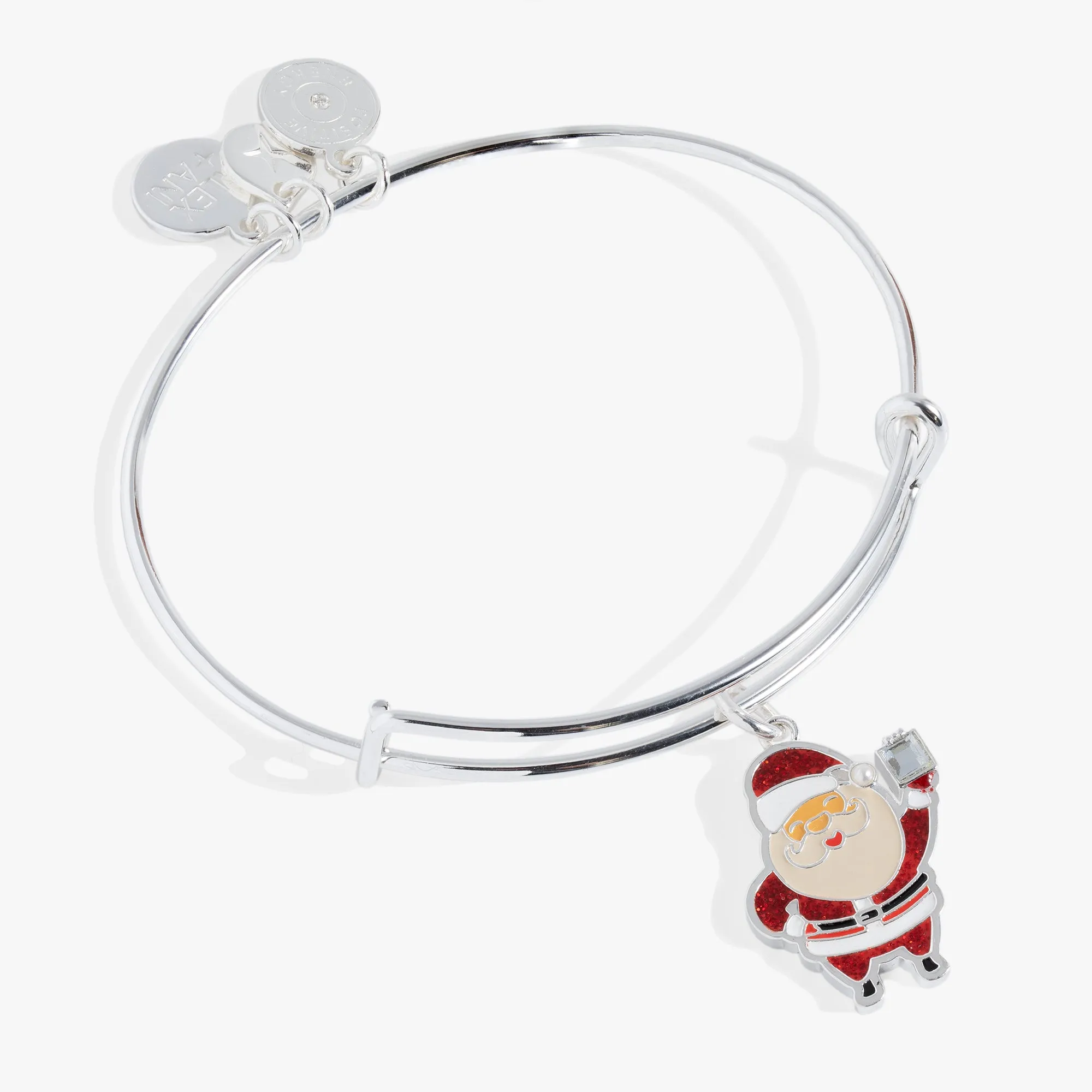 Holiday Santa Bangle sold by Alex and Ani