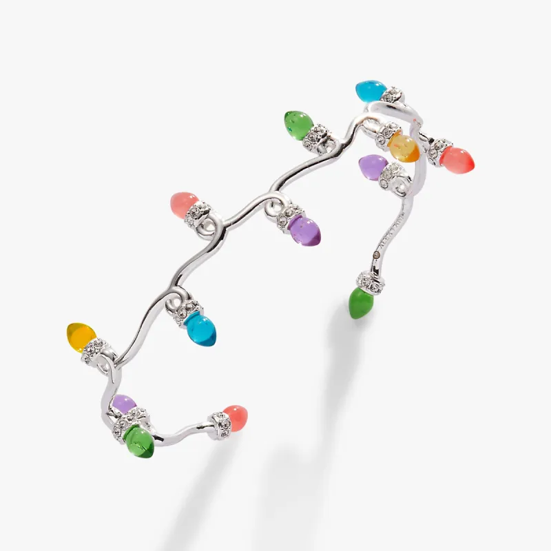 Christmas Light Bulb Cuff sold by Alex and Ani