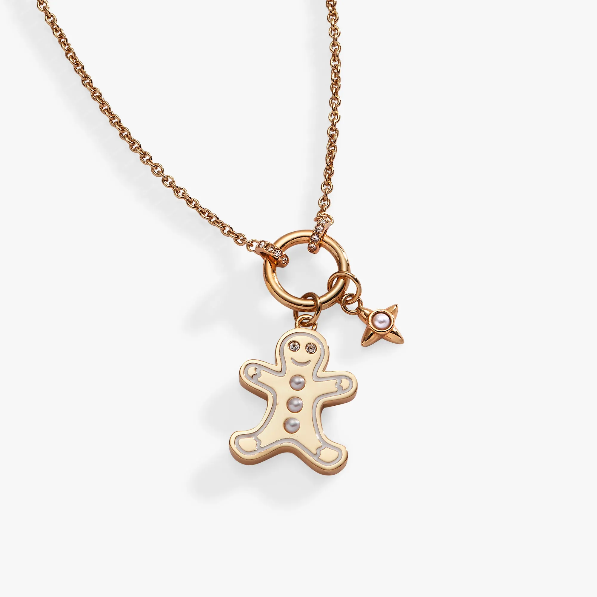 Gingerbread Charm Necklace sold by Alex and Ani