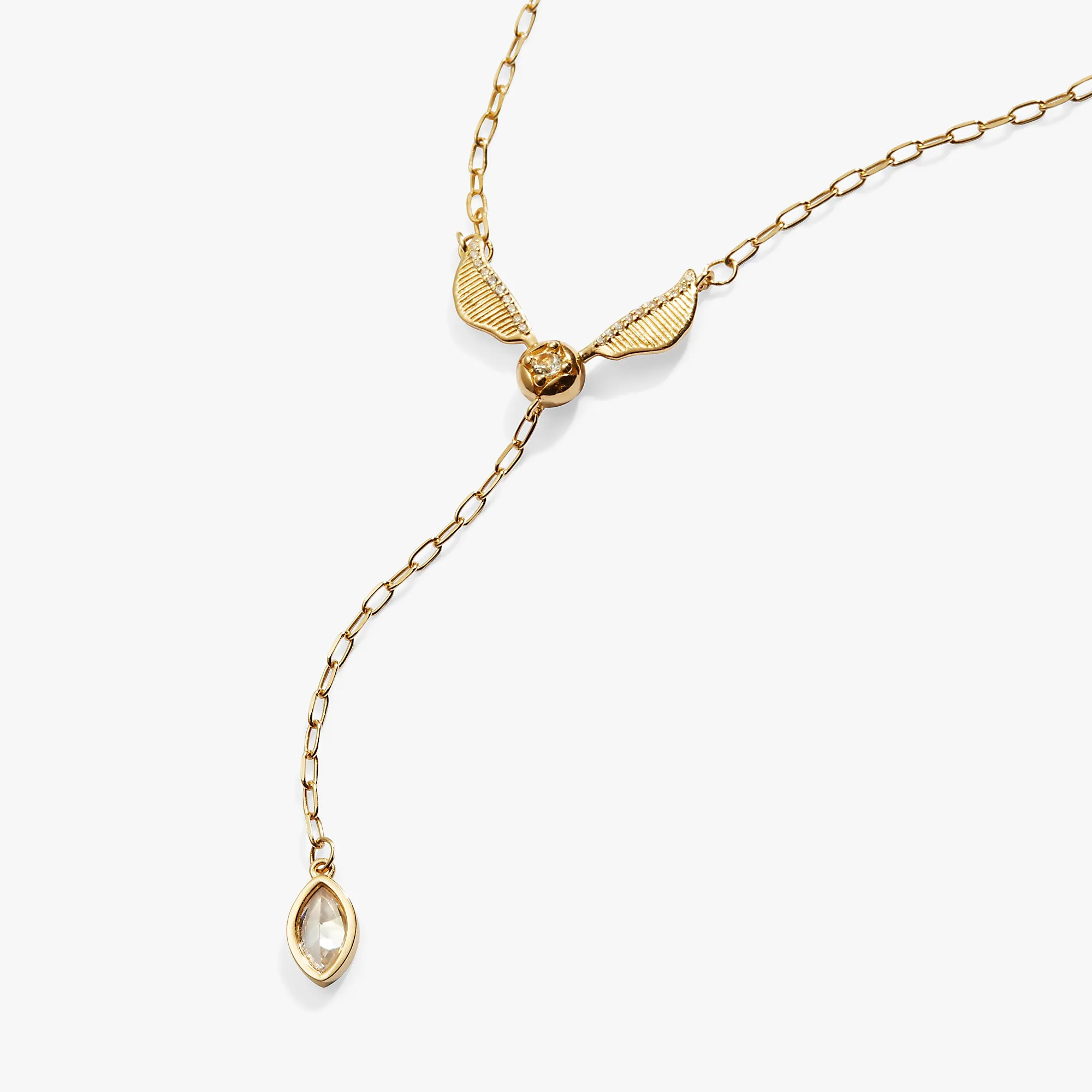 Harry Potter™ Golden Snitch Lariat Necklace sold by Alex and Ani product image thumbnail 2