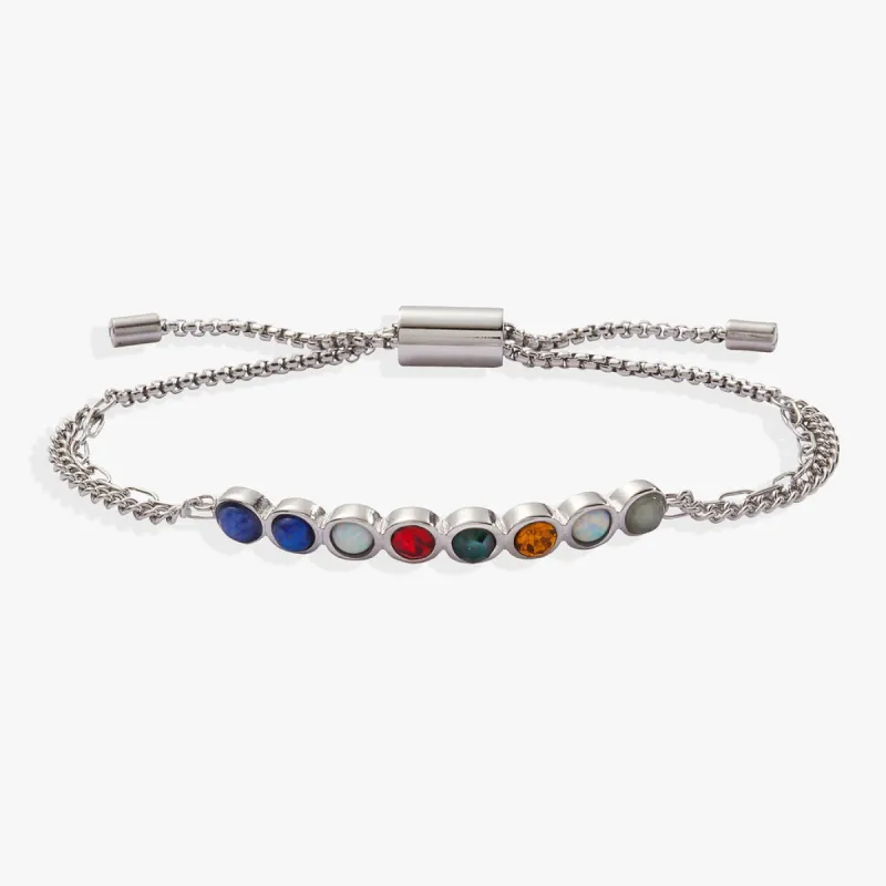 'I Love You' Hidden Message Acrostic Bolo Bracelet sold by Alex and Ani