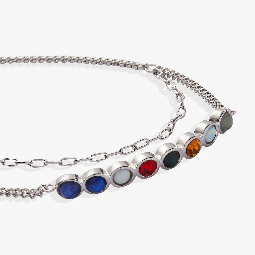 'I Love You' Hidden Message Acrostic Bolo Bracelet sold by Alex and Ani product image thumbnail 2