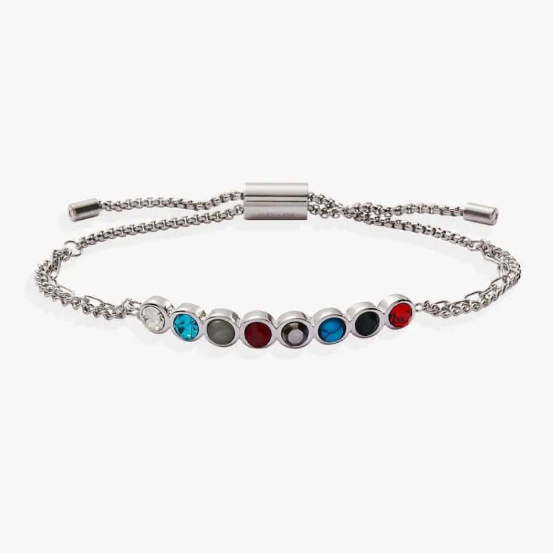 Daughter Hidden Message Acrostic Bolo Bracelet sold by Alex and Ani