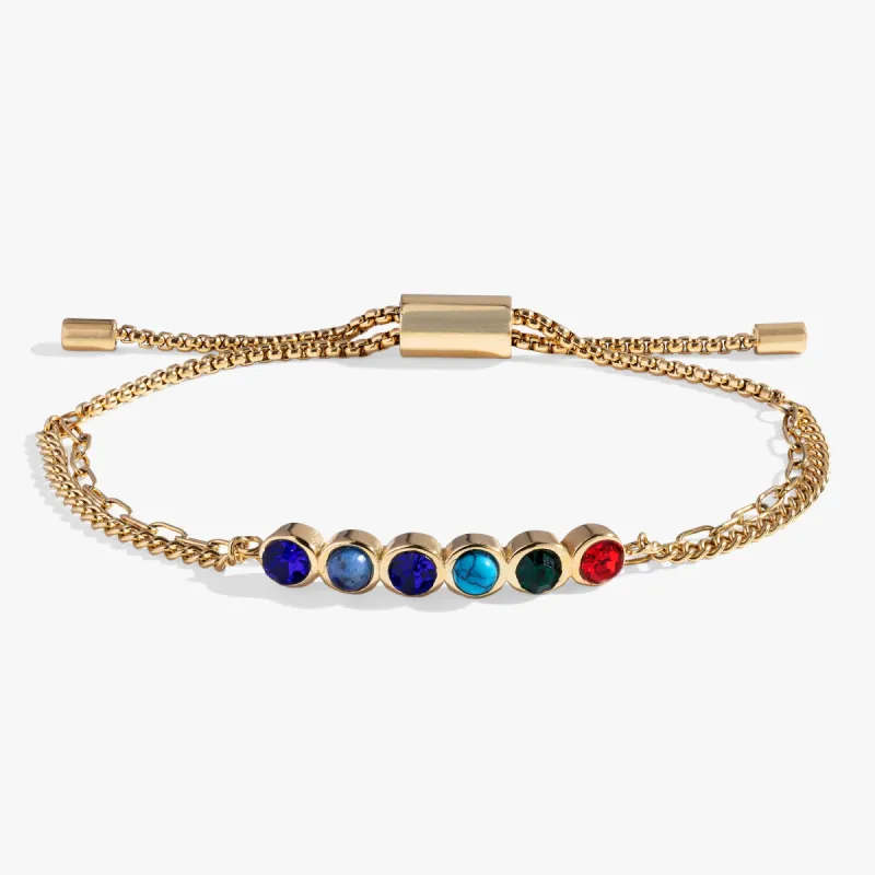 Sister Hidden Message Acrostic Bolo Bracelet sold by Alex and Ani