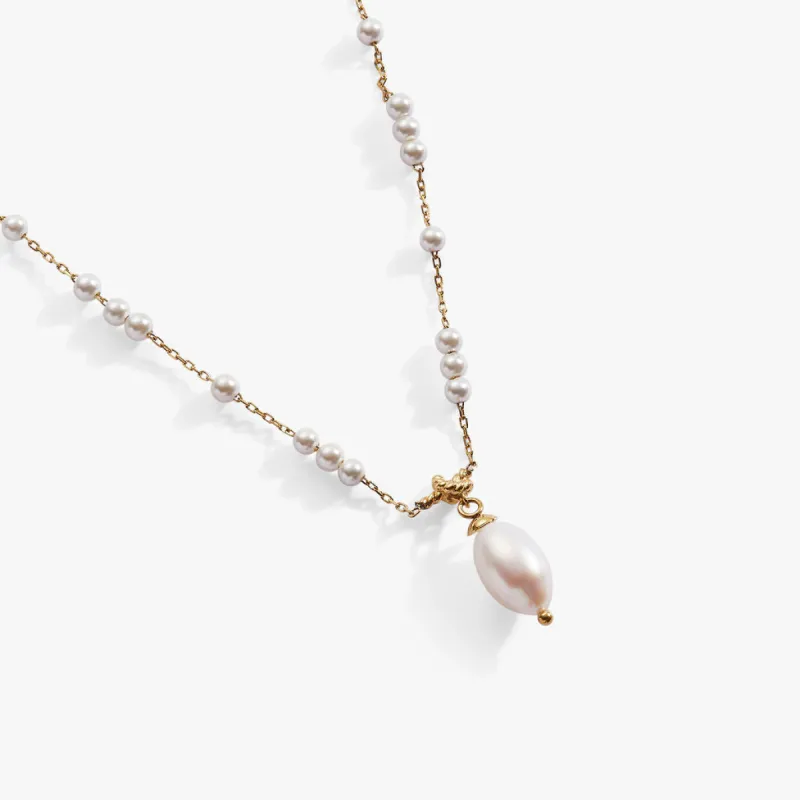 Mother of Pearl Beaded Necklace sold by Alex and Ani