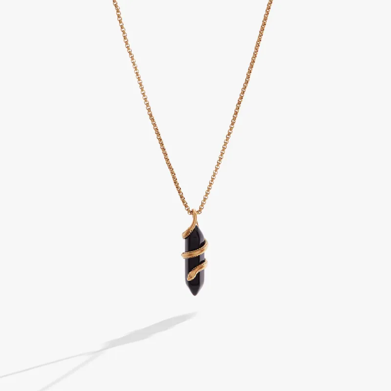 Untamed Snake Crystal Pendant Necklace sold by Alex and Ani