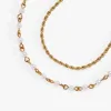 Mother of Pearl Double Strand Bracelet sold by Alex and Ani