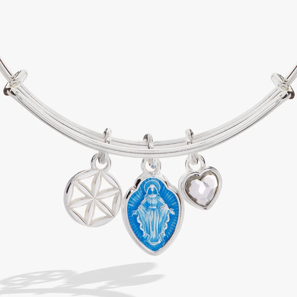 Faith and Family Mother Mary Charm Bangle sold by Alex and Ani product image thumbnail 2