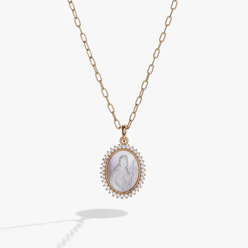 Divine Guides St. Christopher Pendant Necklace sold by Alex and Ani