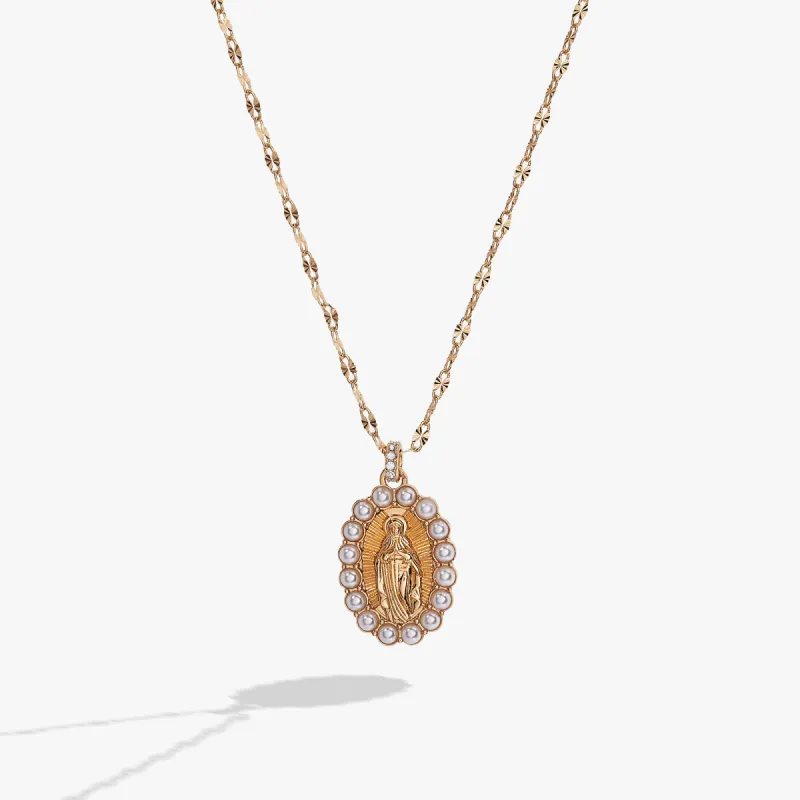 Divine Guides Mary Pendant Necklace sold by Alex and Ani