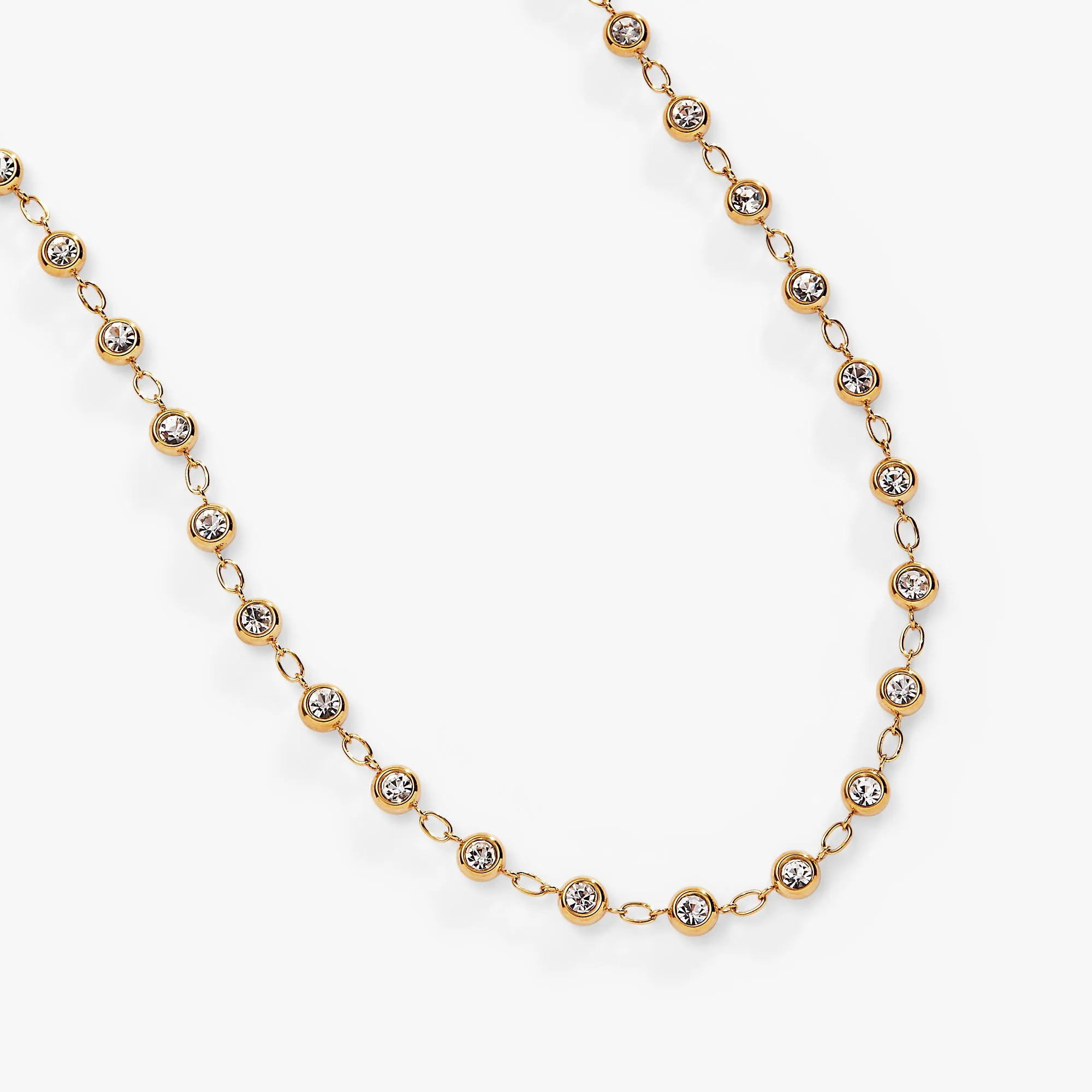 Crystal Pebble Chain Necklace sold by Alex and Ani product image thumbnail 2