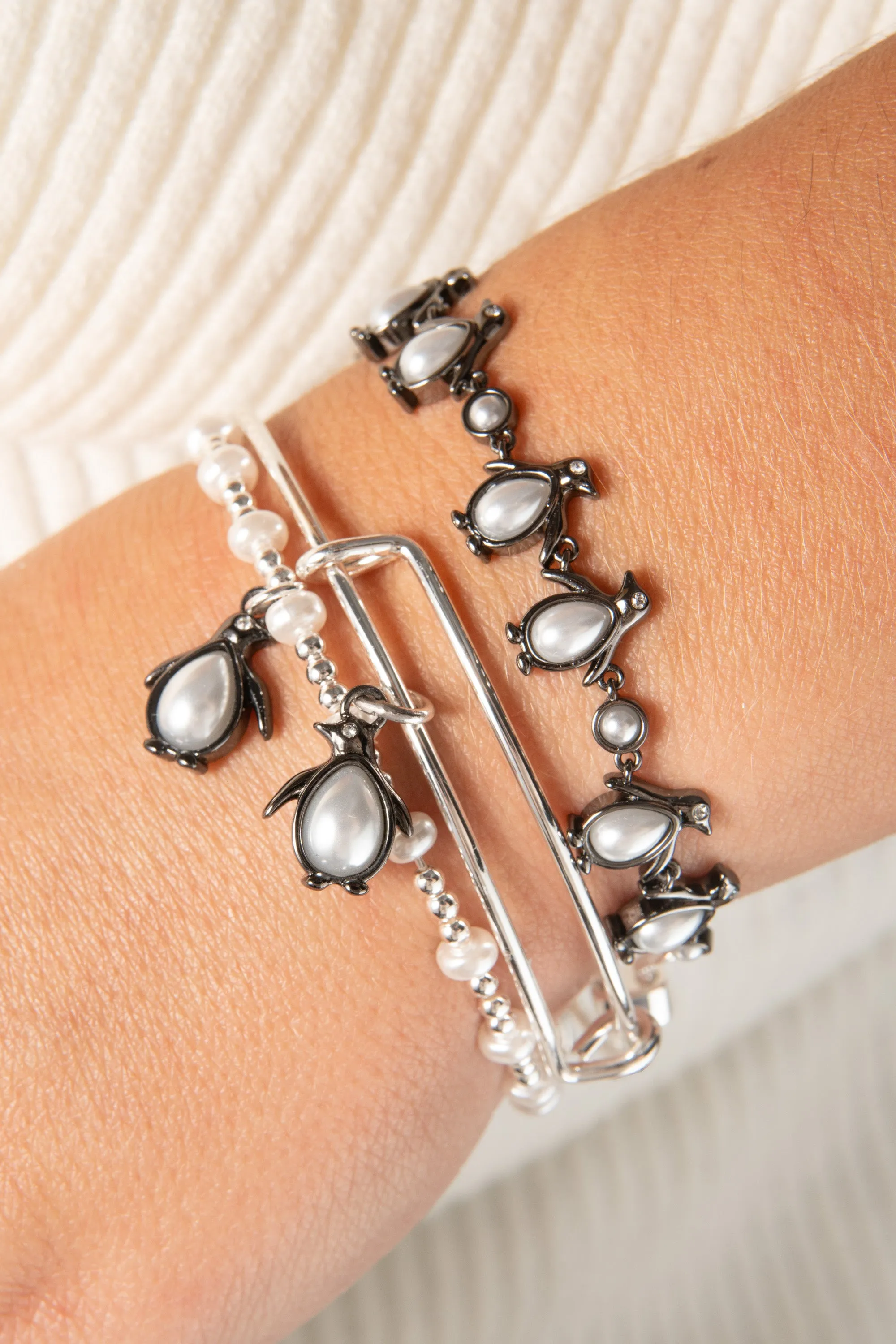 Penguin Bolo Bracelet sold by Alex and Ani product image thumbnail 3