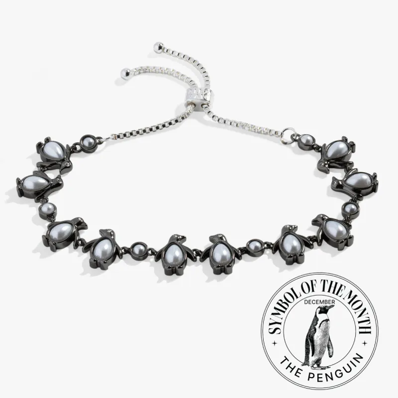 Penguin Bolo Bracelet sold by Alex and Ani