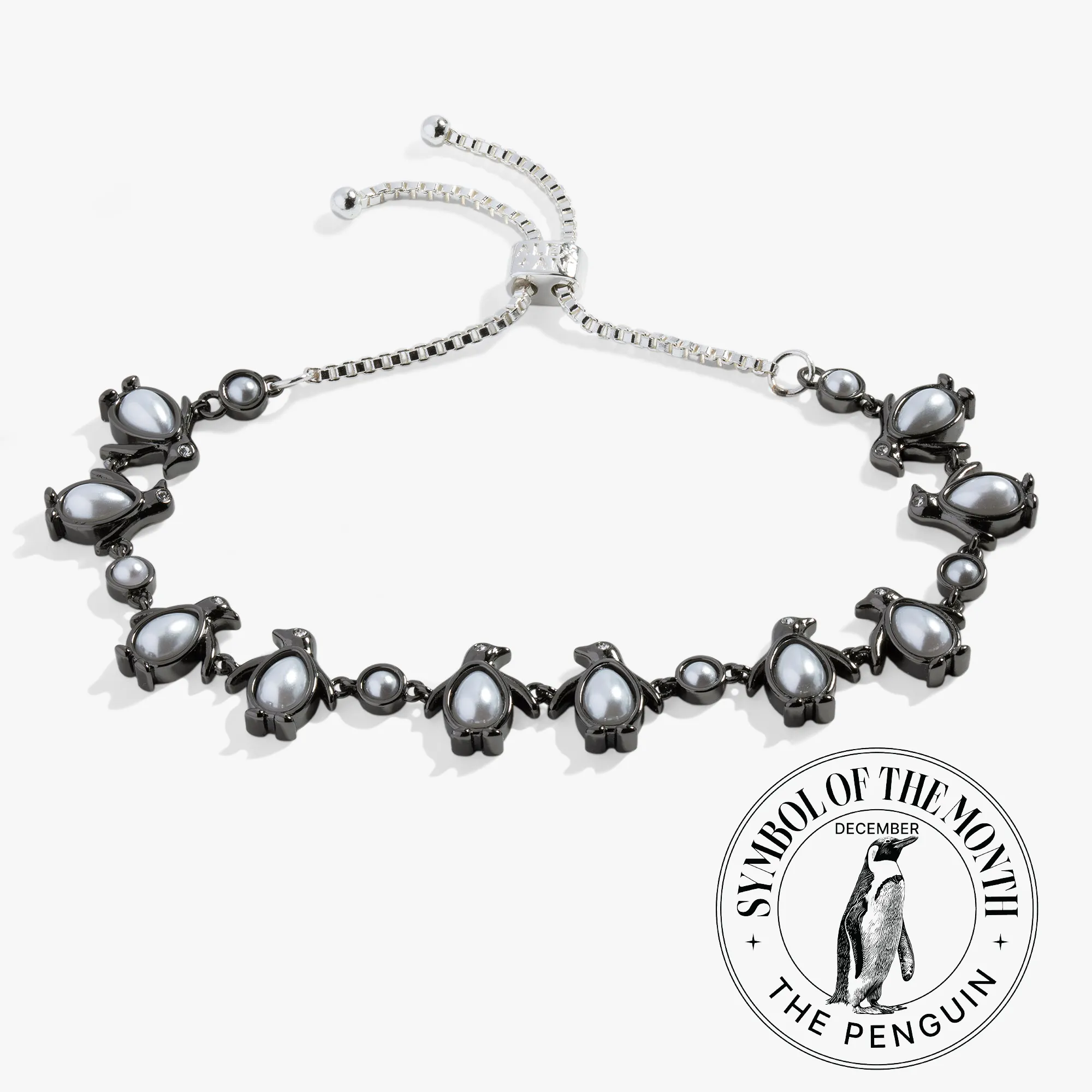 Penguin Bolo Bracelet sold by Alex and Ani