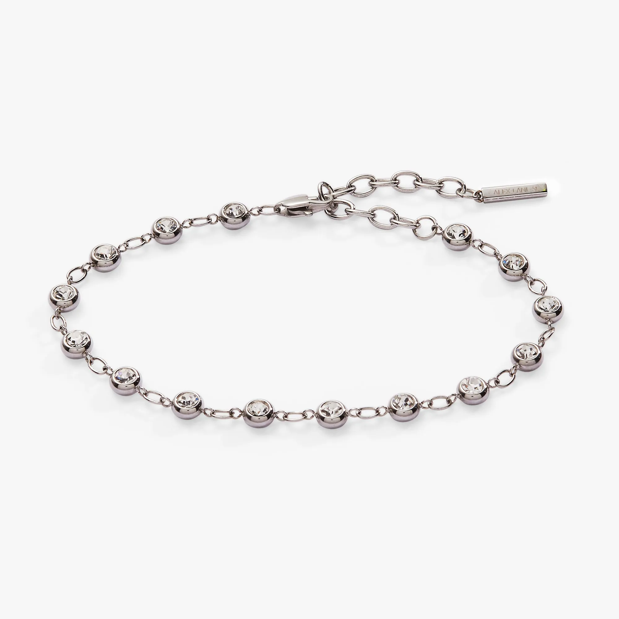 Crystal Pebble Chain Bracelet sold by Alex and Ani product image thumbnail 4