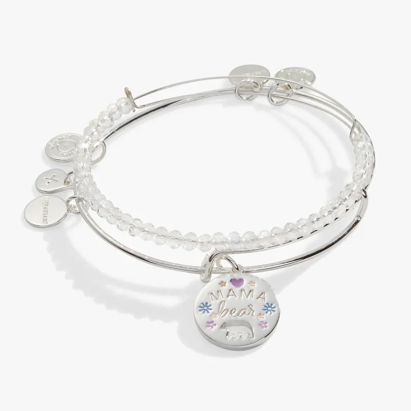 Mama Bear Charm Bangle Set of 2 sold by Alex and Ani