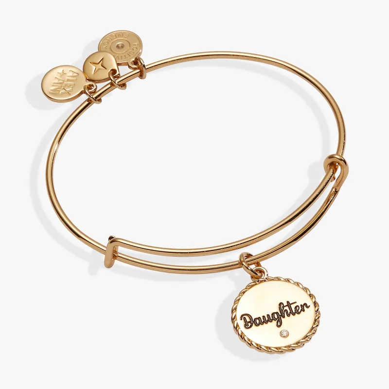 Daughter Charm Bangle sold by Alex and Ani
