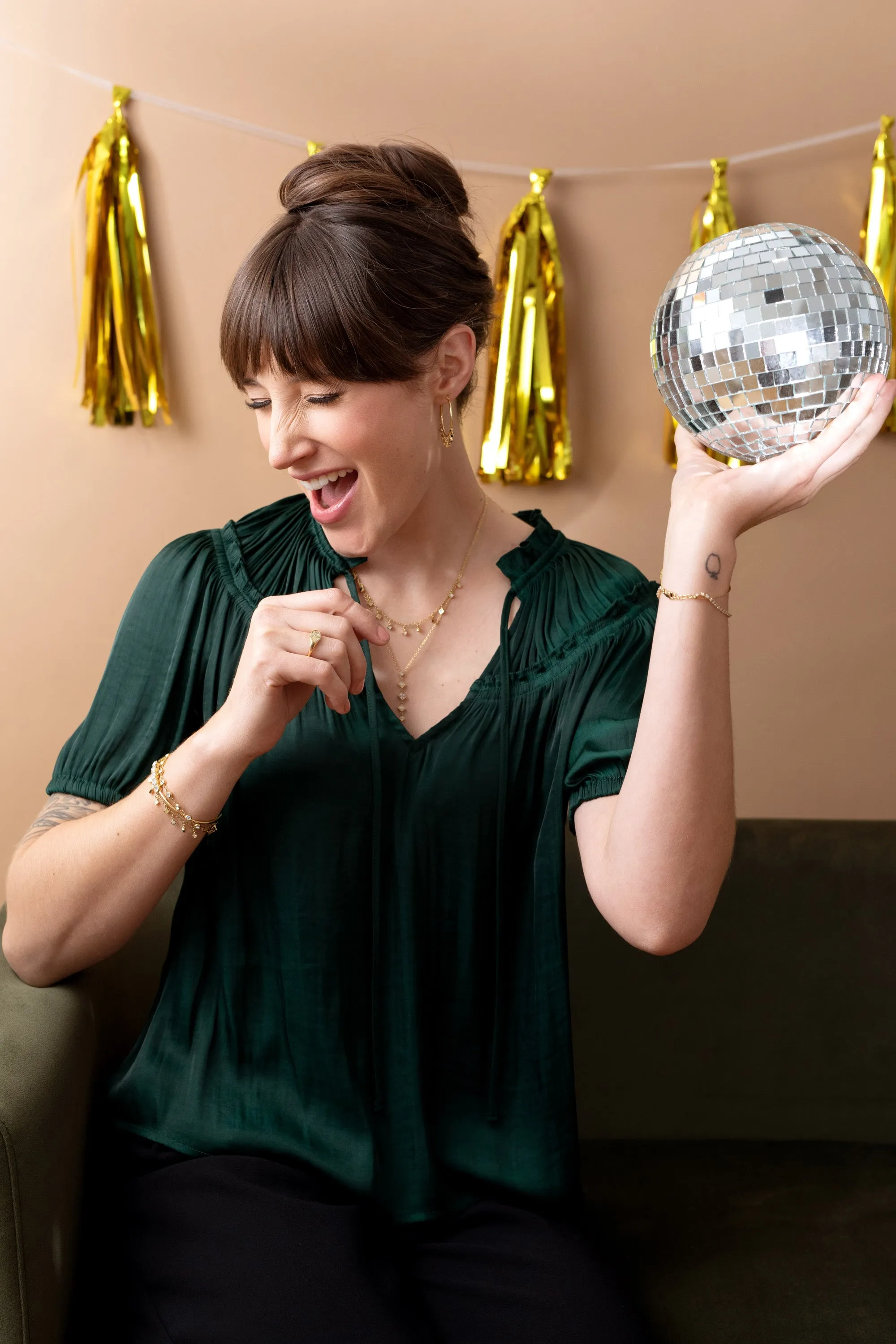 Triple Stone Crystal Inline Necklace sold by Alex and Ani product image thumbnail 3